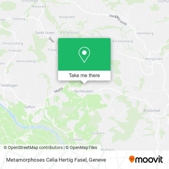 Metamorphoses Célia Hertig Fasel map