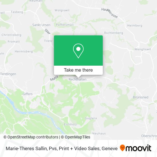 Marie-Theres Sallin, Pvs, Print + Video Sales map