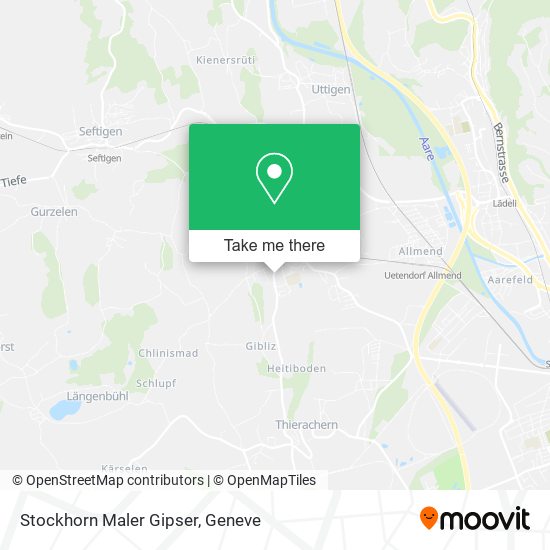 Stockhorn Maler Gipser map