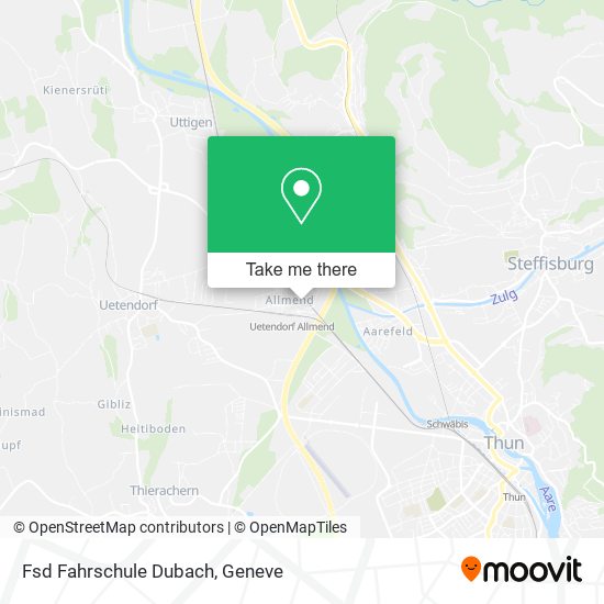 Fsd Fahrschule Dubach map