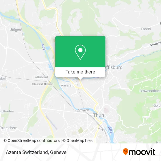 Azenta Switzerland map