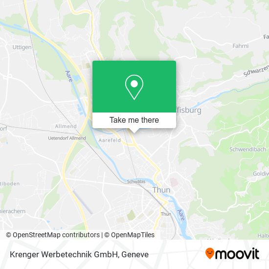 Krenger Werbetechnik GmbH map