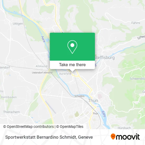 Sportwerkstatt Bernardino Schmidt map