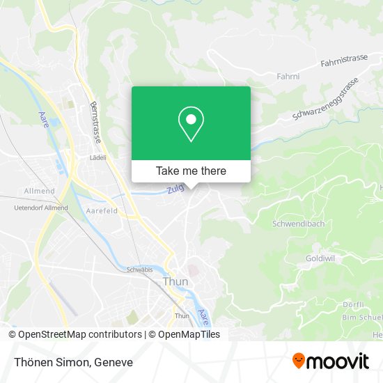 Thönen Simon map