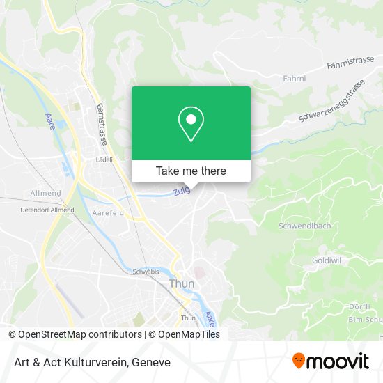 Art & Act Kulturverein map