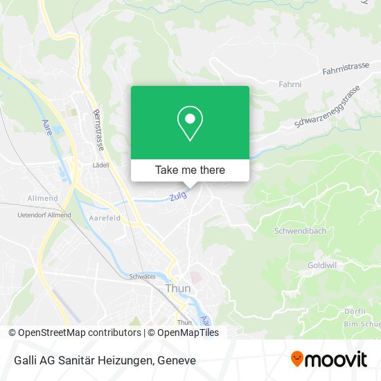 Galli AG Sanitär Heizungen map