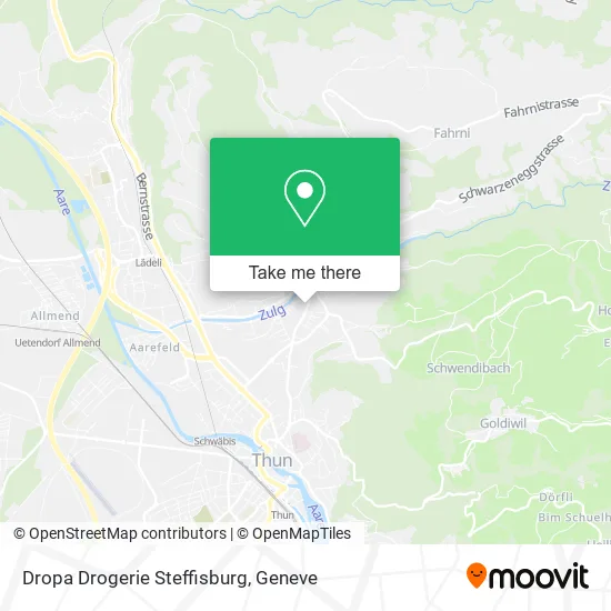 Dropa Drogerie Steffisburg map
