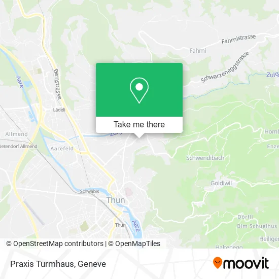 Praxis Turmhaus map