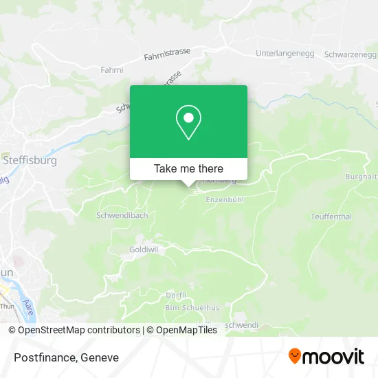 Postfinance map