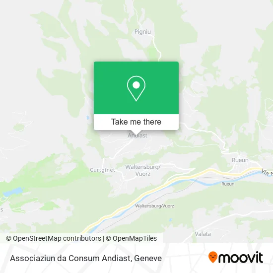 Associaziun da Consum Andiast map