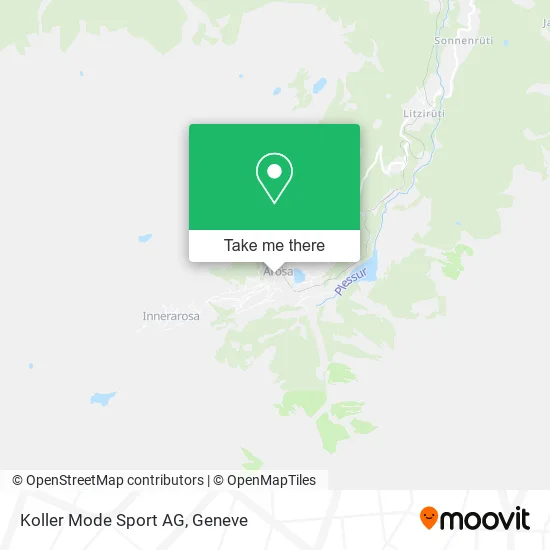 Koller Mode Sport AG map