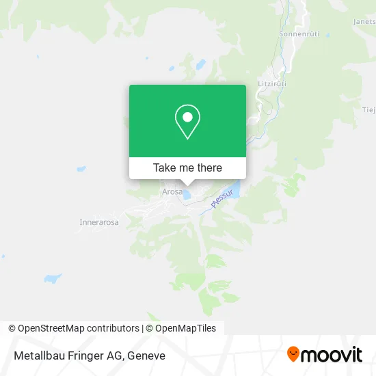 Metallbau Fringer AG map