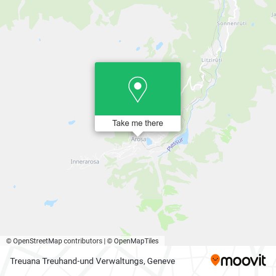 Treuana Treuhand-und Verwaltungs map