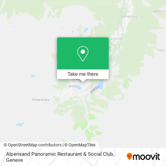 Alpensand Panoramic Restaurant & Social Club map