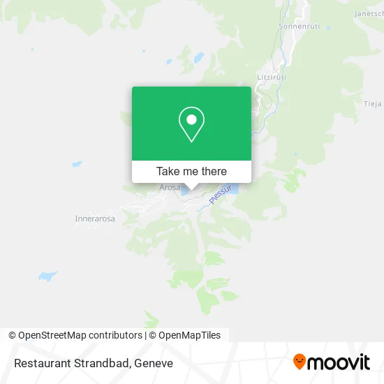 Restaurant Strandbad map