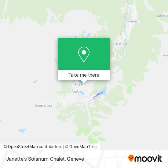 Janette's Solarium-Chalet map