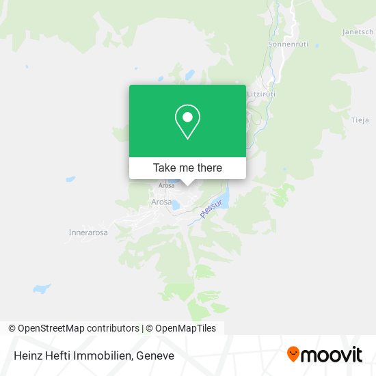 Heinz Hefti Immobilien map