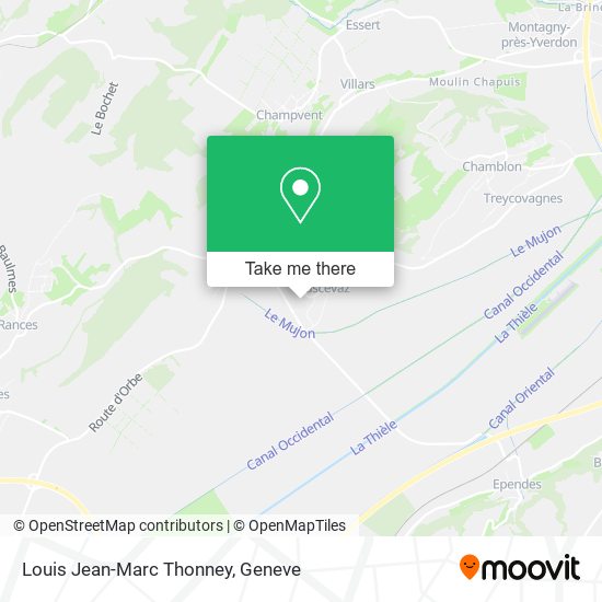 Louis Jean-Marc Thonney map