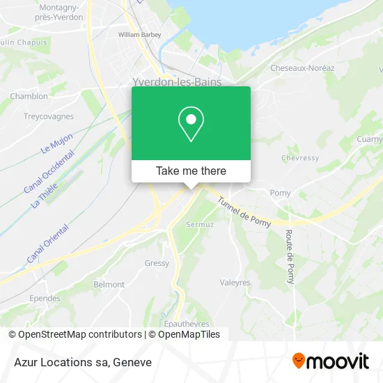 Azur Locations sa map