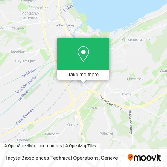 Incyte Biosciences Technical Operations plan