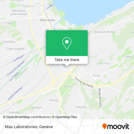 Mas Laboratories map