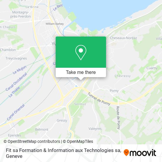 Fit sa Formation & Information aux Technologies sa map