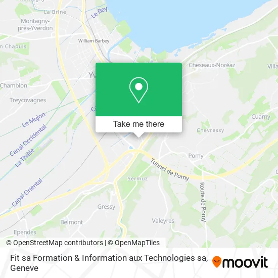 Fit sa Formation & Information aux Technologies sa map