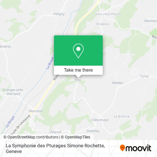 La Symphonie des Pturages Simone Rochette map