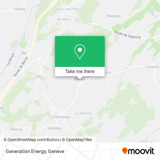 Generation Energy map