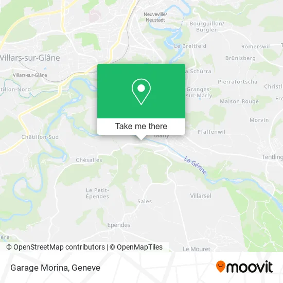 Garage Morina map