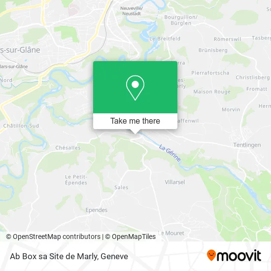 Ab Box sa Site de Marly map