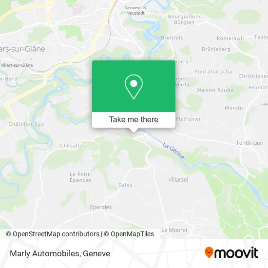 Marly Automobiles map