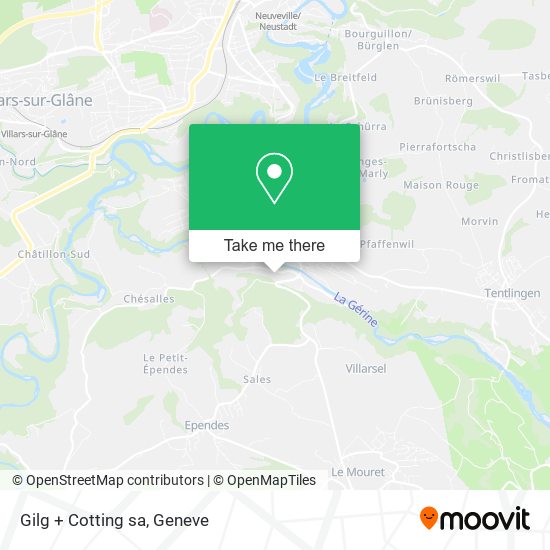 Gilg + Cotting sa map