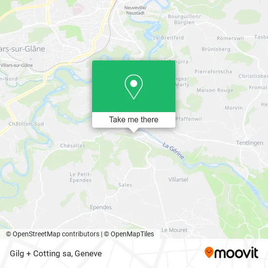 Gilg + Cotting sa map