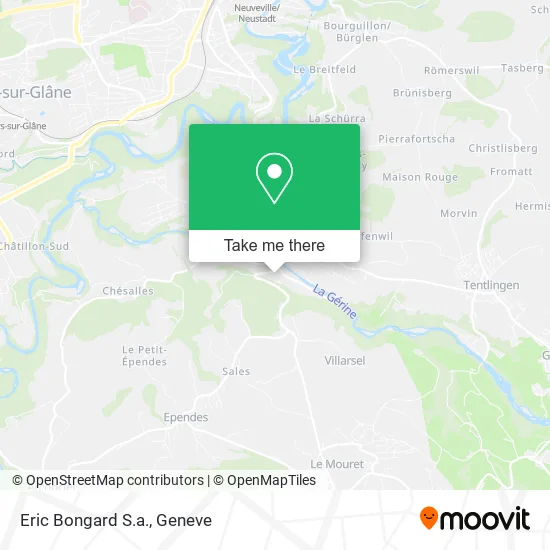 Eric Bongard S.a. map