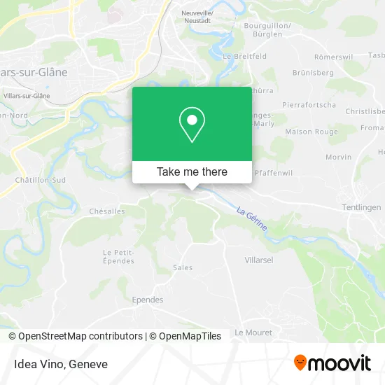 Idea Vino map