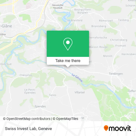 Swiss Invest Lab map