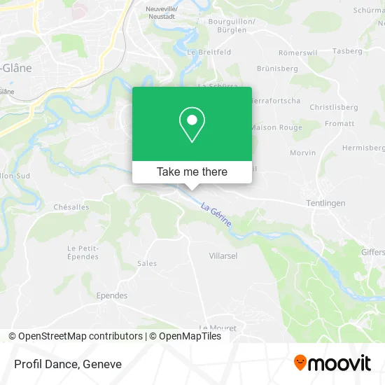 Profil Dance map