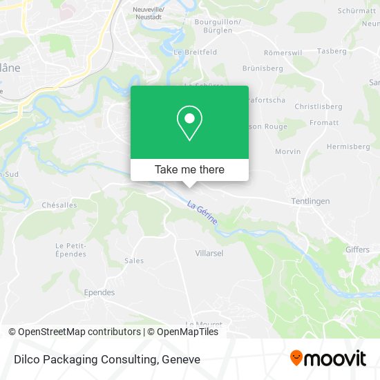 Dilco Packaging Consulting map