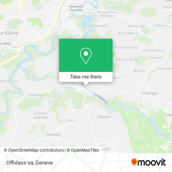 Offidass sa map