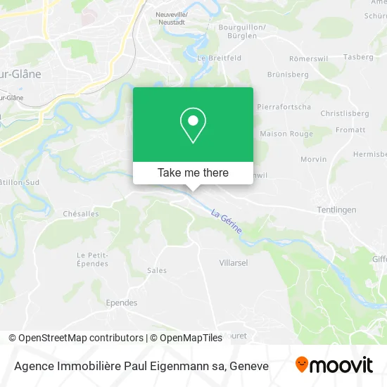 Agence Immobilière Paul Eigenmann sa map