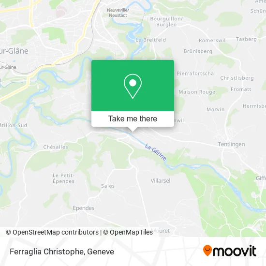 Ferraglia Christophe map
