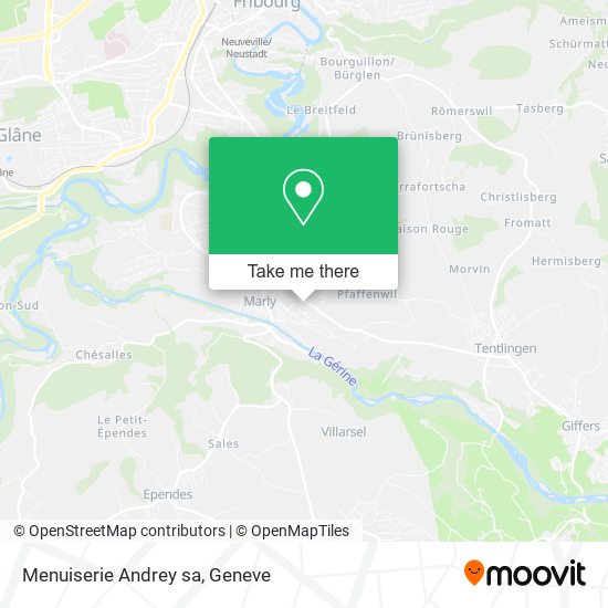 Menuiserie Andrey sa map