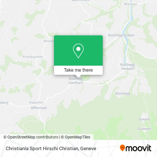 Christiania Sport Hirschi Christian map