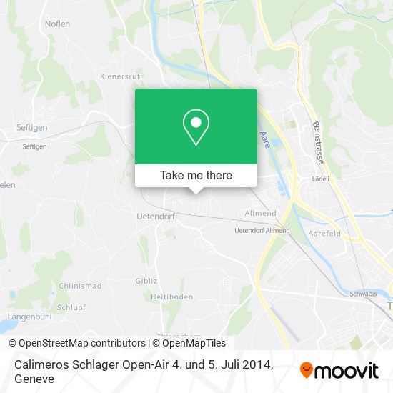 Calimeros Schlager Open-Air 4. und 5. Juli 2014 map