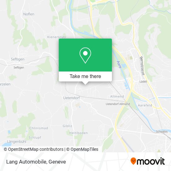 Lang Automobile map
