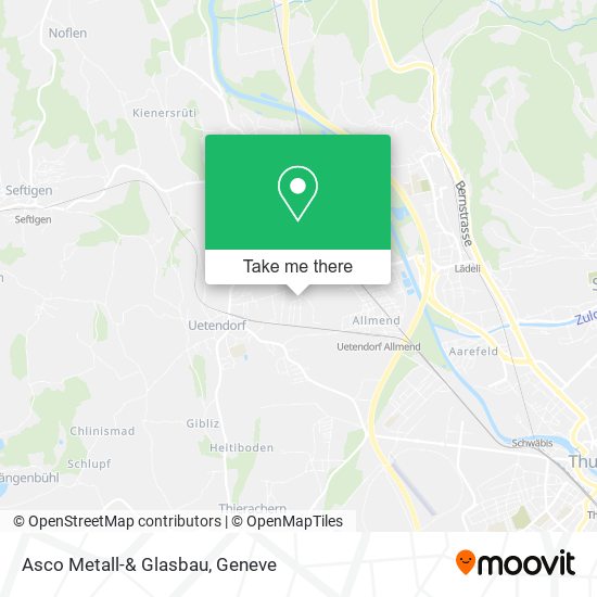 Asco Metall-& Glasbau map
