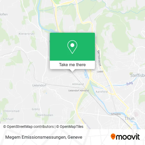 Megem Emissionsmessungen map