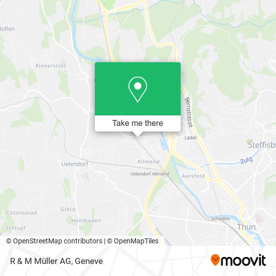 R & M Müller AG map