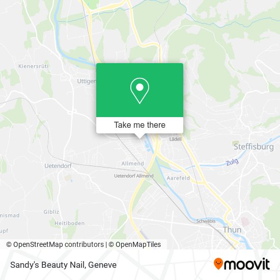 Sandy's Beauty Nail map